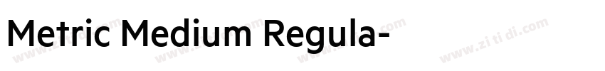 Metric Medium Regula字体转换 Metric Medium Regula字体转换
